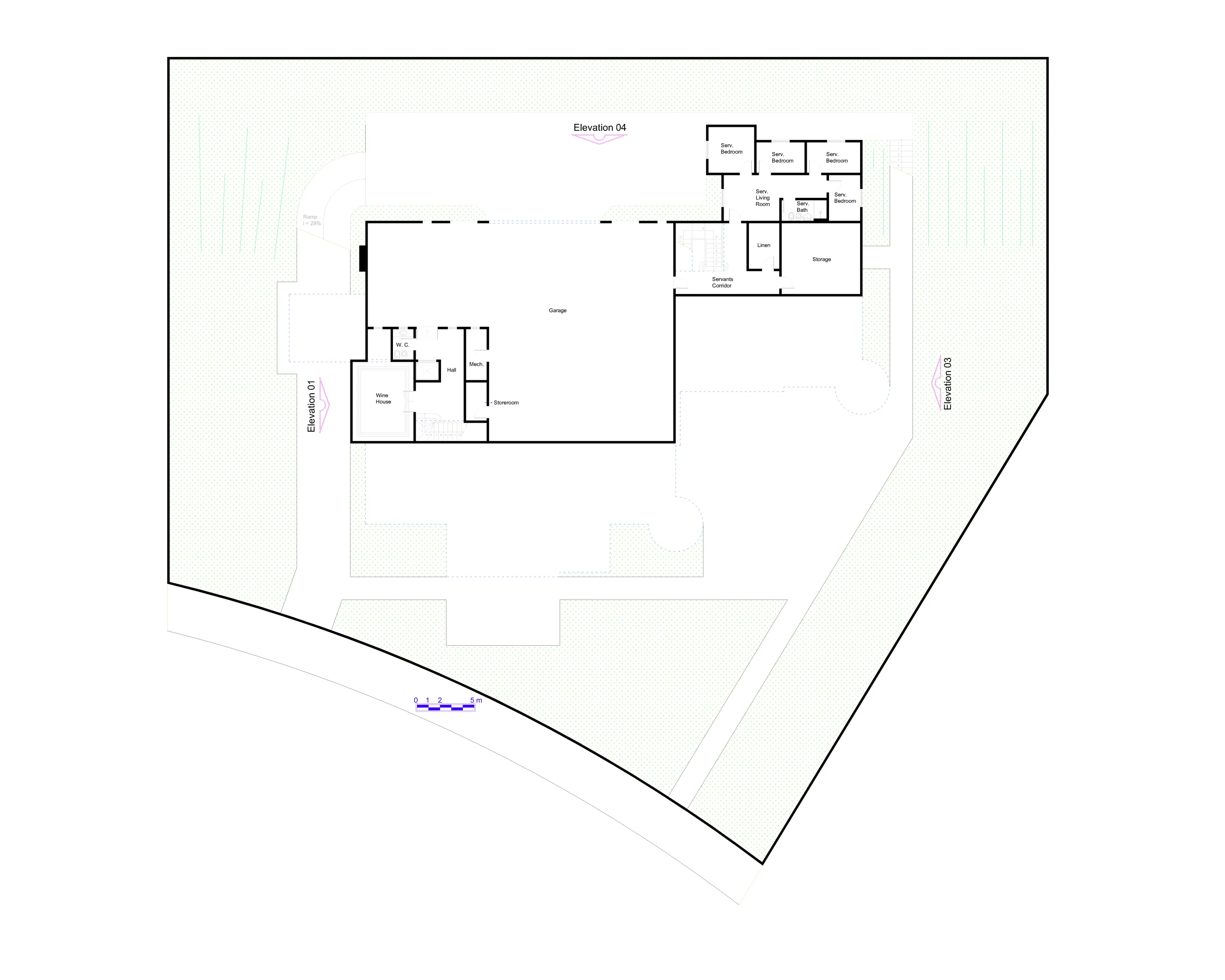 02 - Lower Floor Plan